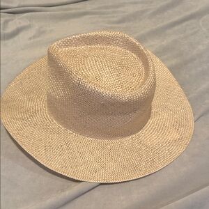 Stylish Tan Straw Hat